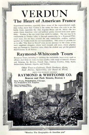 American Tourism to Verdun