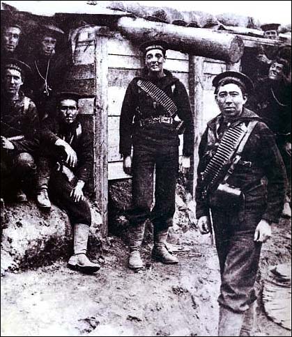 British Naval Brigade in Antwerp