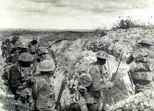 Australian 6th Infantry Brigade at Mont St. Quentin