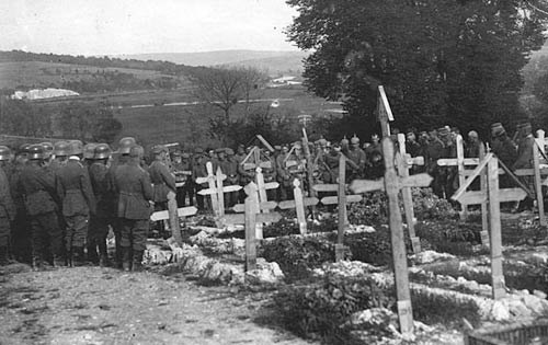 German Military Burial in Great War