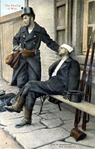 Wounded Belgian Soldier