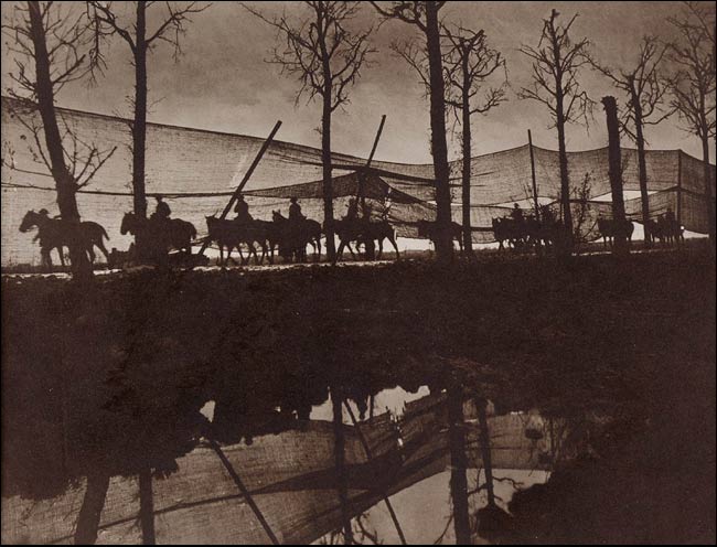 Frank Hurley: Camouflaged Position