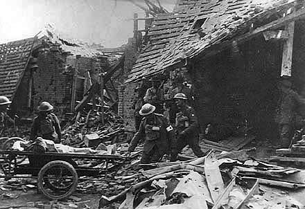 Canadian Dressing Station Near the Frontline