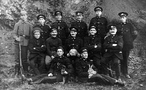 Guarding the prisoners