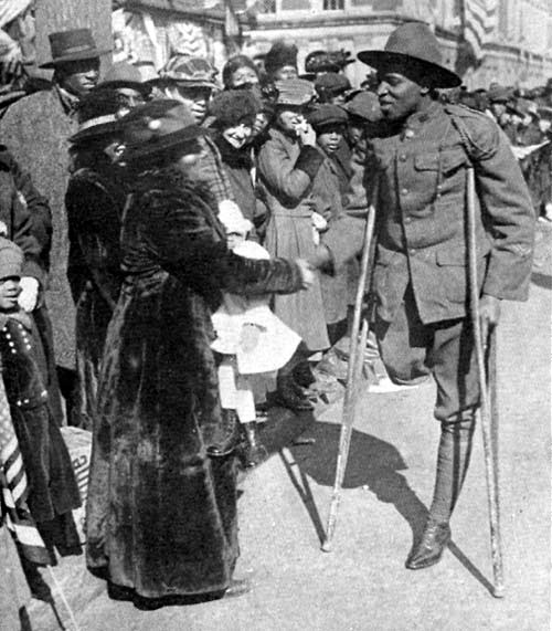 American Soldiers Coming Home from the Great War