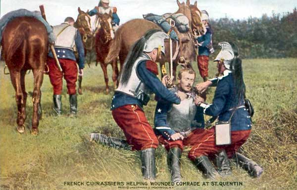 Wounded Cuirassier