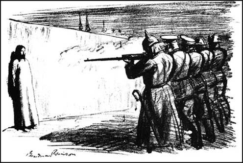 The Deserter, drawing by Robinson Boardman for The Masses, July 1916
