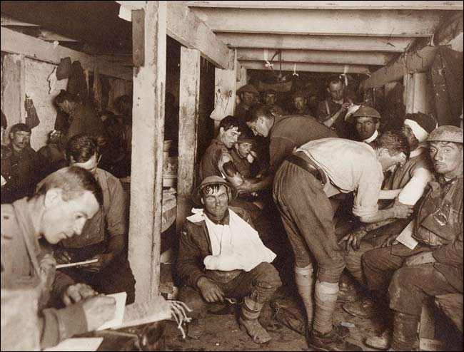 Frank Hurley: Dressing Station