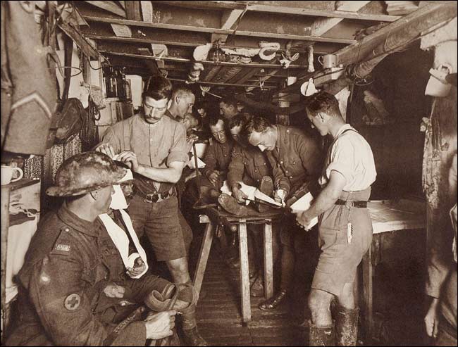 Frank Hurley: Casualty Station