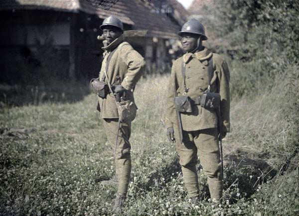 Posing Soldiers