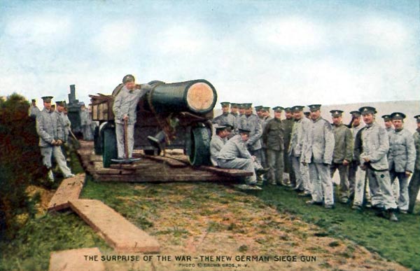 New German Siege Gun