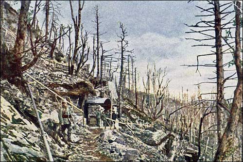 Hartmannswillerkopf in 1915