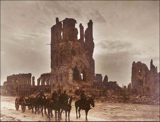 Frank Hurley: Heaps of Destruction