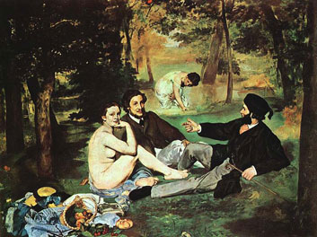 Le Déjeuner sur l’Herbe and Great War