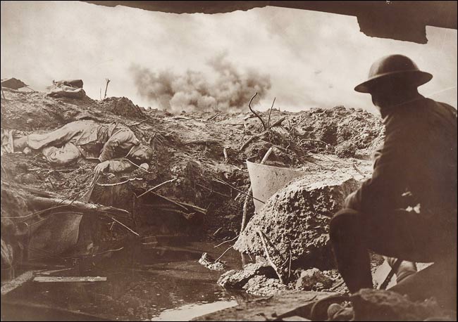 Frank Hurley: Outlook Across the Front