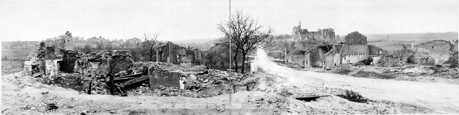 Panorama Pictures. Ruins of Limy, 1919
