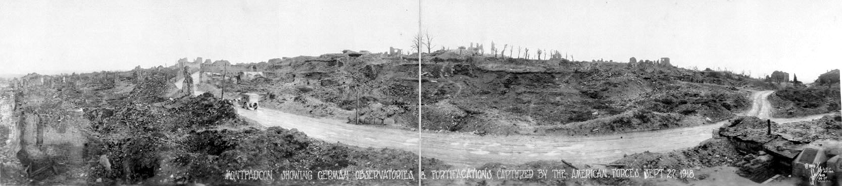Panorama Pictures. Mont Faucon, 1919