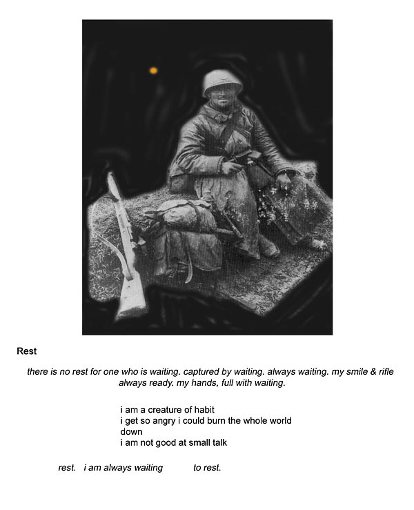 Sig Bang Schmidt Great War Art: Rest