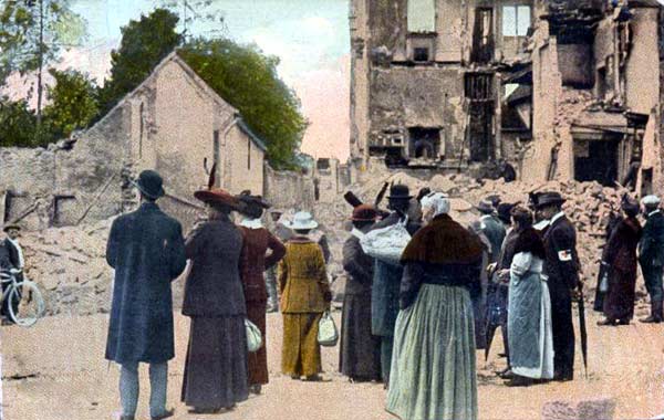 After the Germans passed by