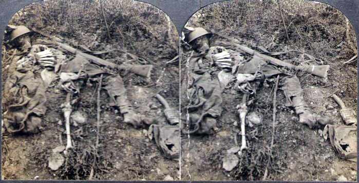 Stereo Trench Picture from Great War
