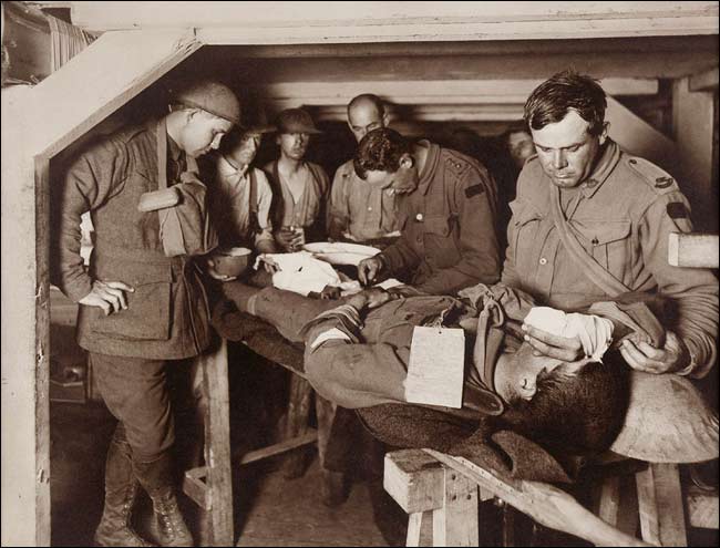Frank Hurley: Stretcher Case