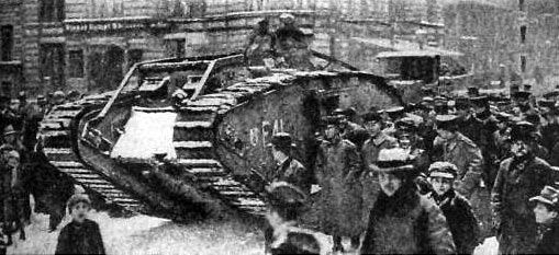 Tank in Berlin