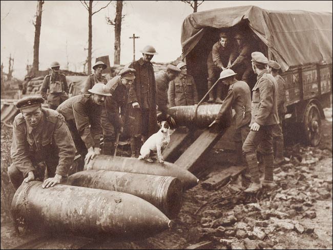 Frank Hurley: Unloading Supplies