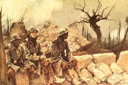 French Soldiers near Verdun