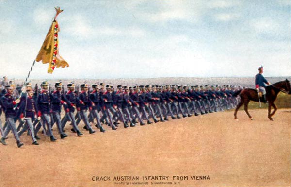 Crack Austrian Infantry