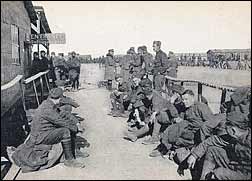 American delousing station at St. Nazaire, France
