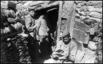 German stronghold at Hill 60, Flanders 1915