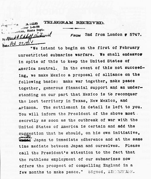 Zimmermann Telegram