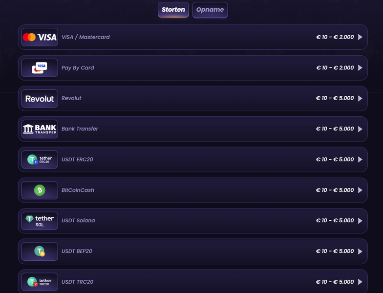 Registration and login to the Funbet account