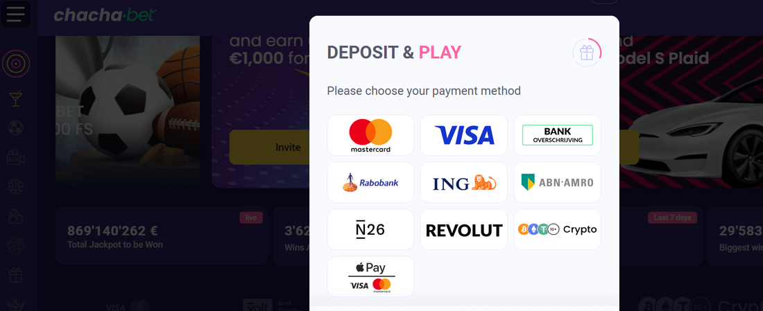 Deposits, withdrawals and Lalabet limits
