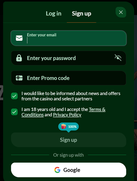 Registration and login to the Spinmaya account